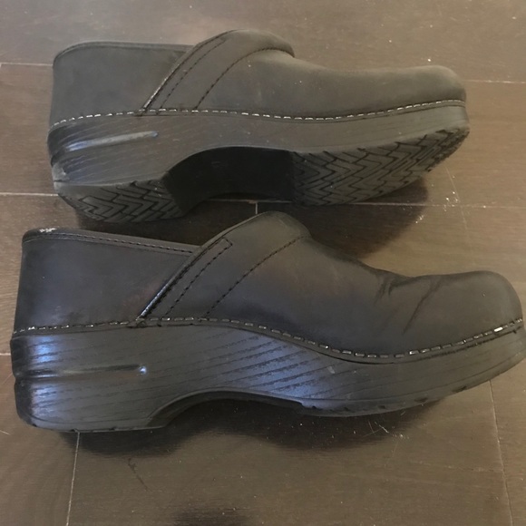 Black Leather Danskos - Picture 3 of 4